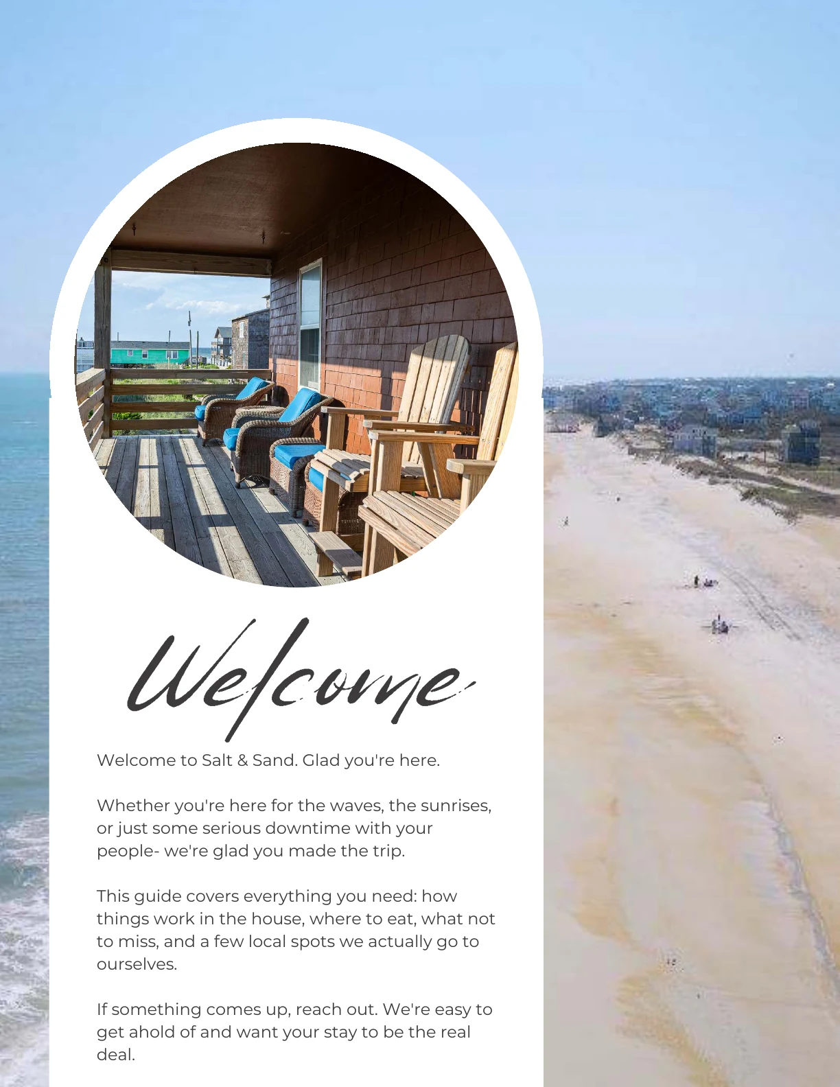 Salt & Sand Welcome Guide page 3