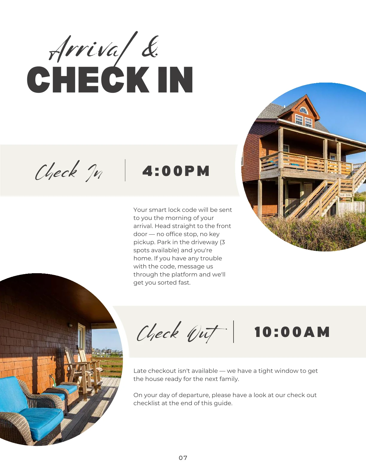 Salt & Sand Welcome Guide page 9